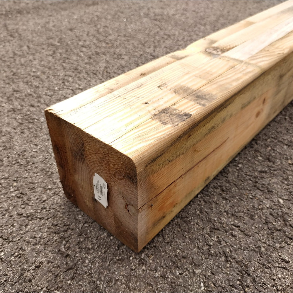 Poteau lamellé collé GL24H pin - 120x120 - L=3m
