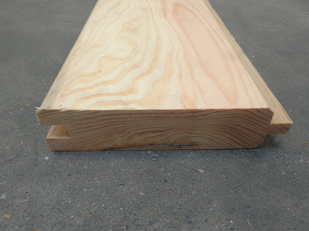 Bardage douglas (profil Vivarais) - 33x130 - L=3m