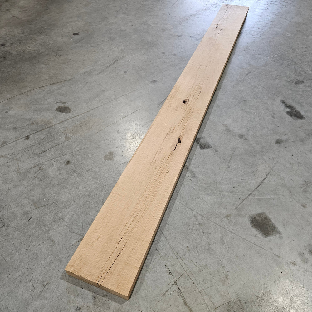 Solive chêne / chataîgner bois massif - 45 x 100 - L=2.4m (raboté 1 faces)