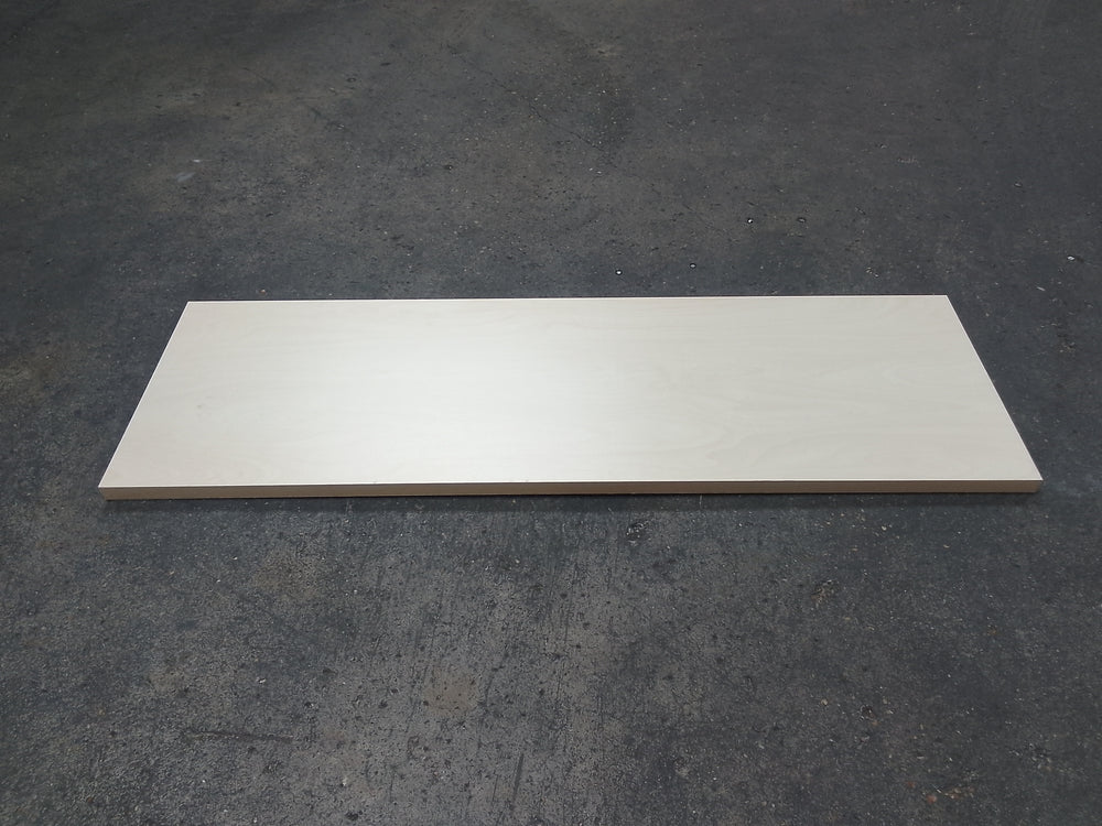Tablette aggloméré décor érable - 1243 x 396 x 25 mm