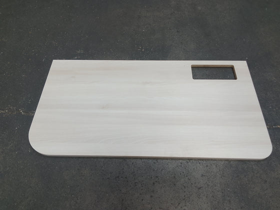 Tablette aggloméré érable - 1144 x 590 x 20 mm — vue 4