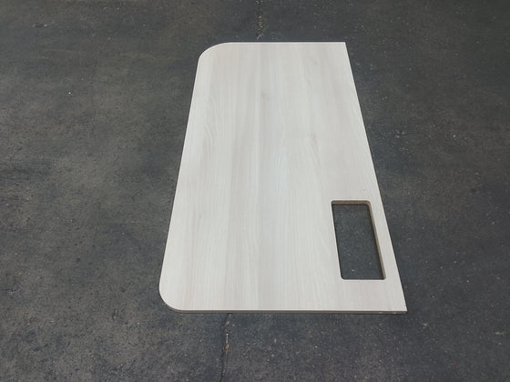 Tablette aggloméré érable - 1144 x 590 x 20 mm — vue 2