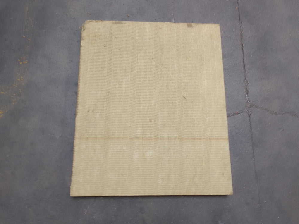 Panneau laine de roche vert - 1200 x 1000 mm - Ep=75mm - ROCKWOOL (Hard Rock CNU)