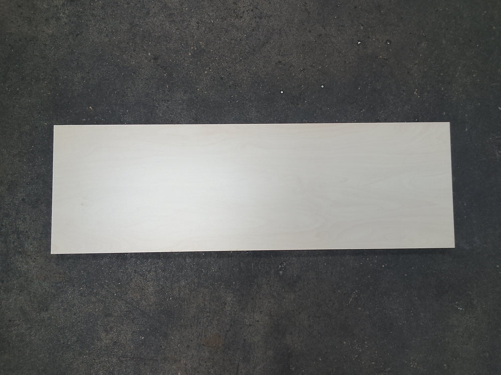 Tablette aggloméré décor érable - 1243 x 396 x 25 mm