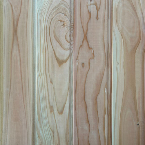 Bardage douglas naturel - 21x122 - L=4,0m (profil vision)