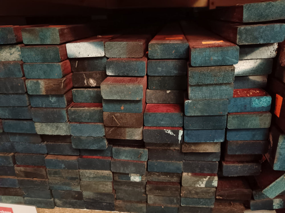 Lame de terrasse bois exo Padouk - 20x50 - L=1,5m