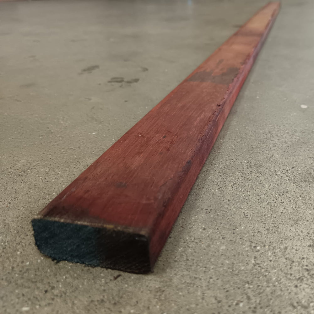 Lame de terrasse bois exo Padouk - 20x50 - L=1,5m