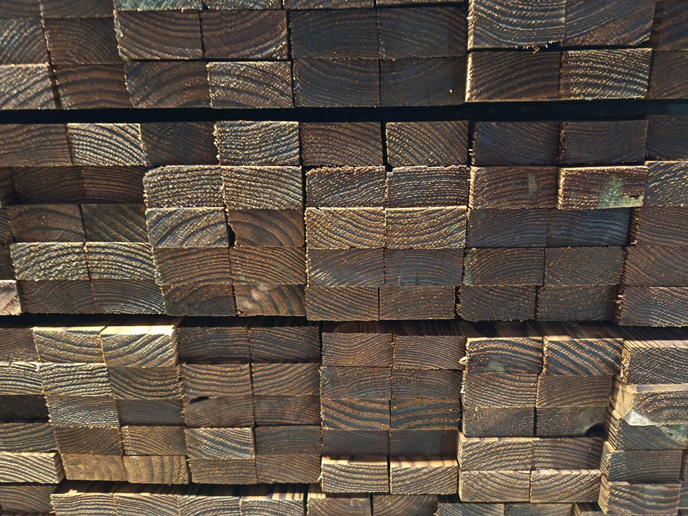 Liteau pin imprégné vert classe 4 raboté - 25x47 - L=2,5m