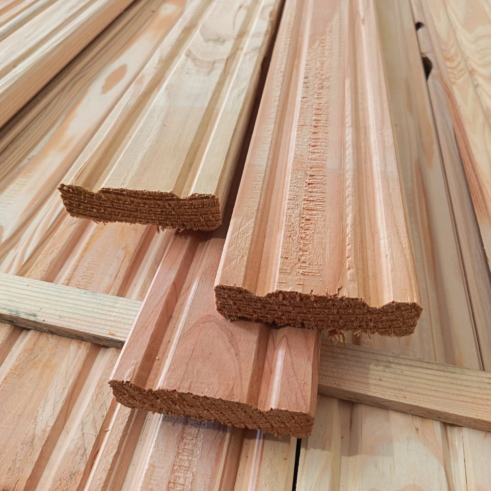 Lame de terrasse douglas naturel Pyla - 25x90 - L=4m