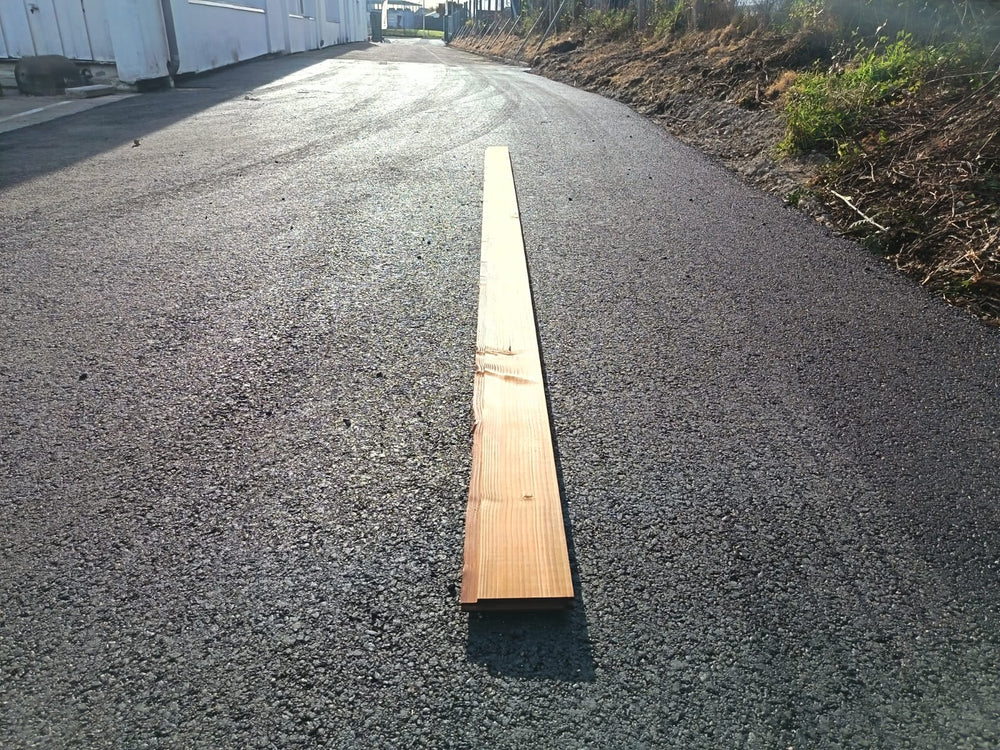 Bardage douglas traité marron - 22x135 - L=4m (profil Melodik lisse)