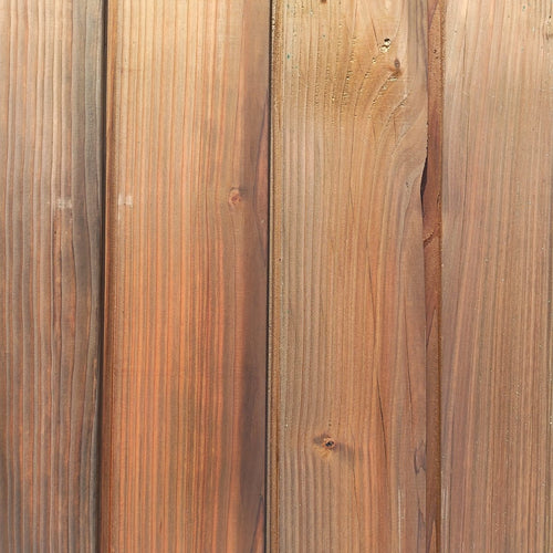 Bardage douglas traité marron - 22x135 - L=4m (profil Melodik lisse)