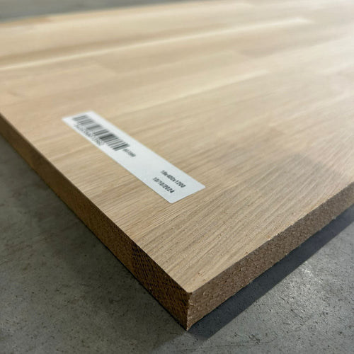 Tablette chêne - lamellée collée aboutée - 1200 x 400 x 18 mm