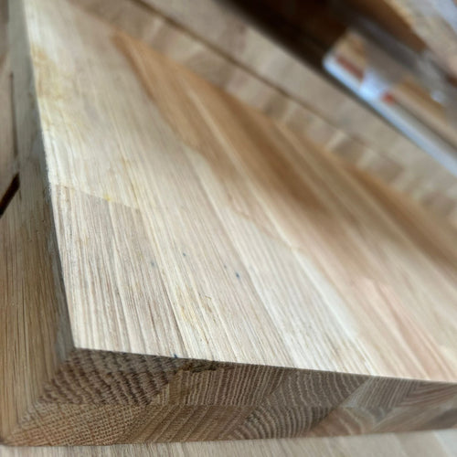 Plan de travail Chêne - lamellé collé abouté - 2500 x 630 x 36 mm