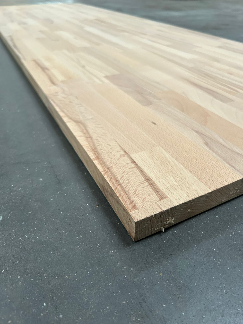 Plan de travail Hêtre - lamellé collé abouté - 3000 x 650 x 36 mm