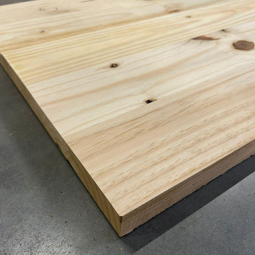 Plateau Pin - lamellé collé - 1500 x 380 x 34 mm