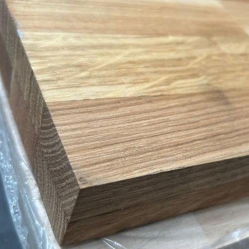 Plan de travail chêne - lamellé collé abouté - 3000 x 640 x 36 mm