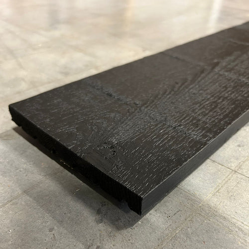 Planche sapin Classe 3 Noir - Brut de sciage - 18x150 - L=3,1m (déclassé - ne pas utiliser en structurel)