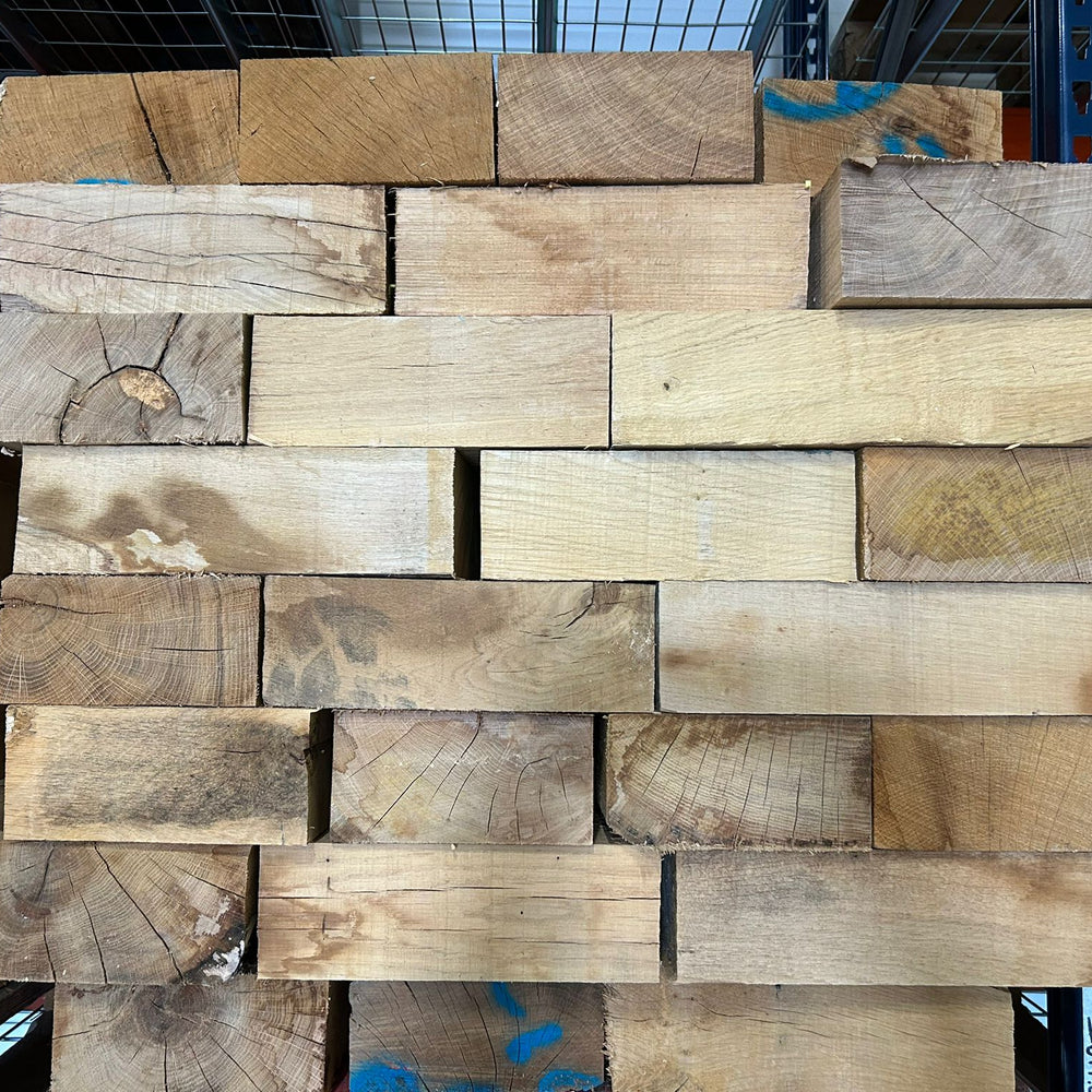 Pièce en chêne  - epaisseur 95mm (vendu au m3)