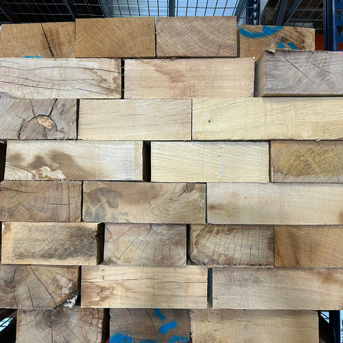 Pièce en chêne  - epaisseur 95mm (vendu au m3)