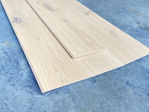 Parquet Contrecollé Meister 9015 Chêne authentique aspect lessivé brossé (Gamme PD400) verni ultra-mat