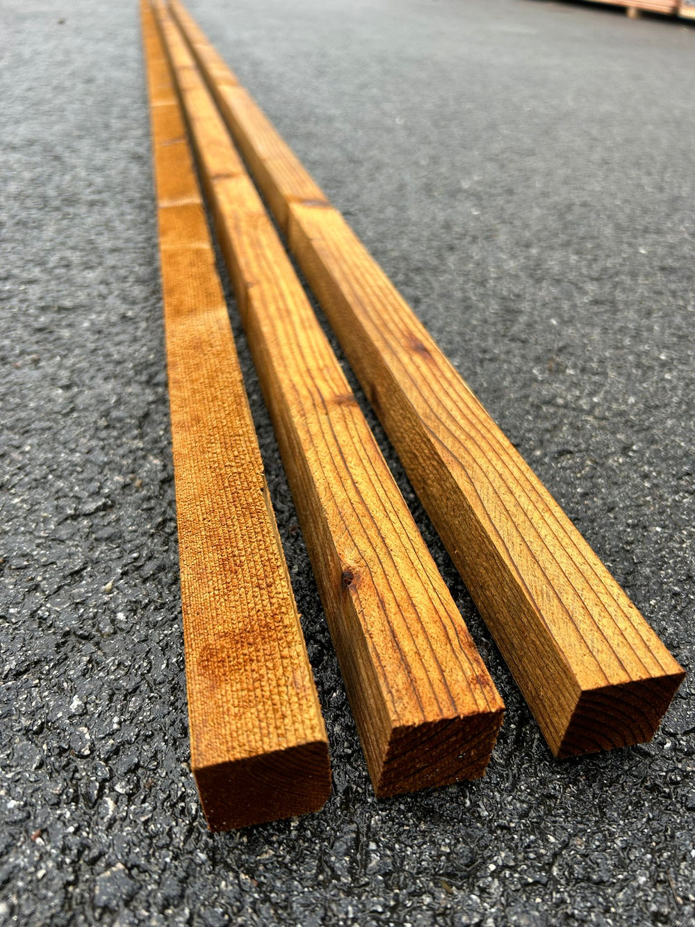 Tasseau sapin bronze classe 3 - 30x30 - L=3m