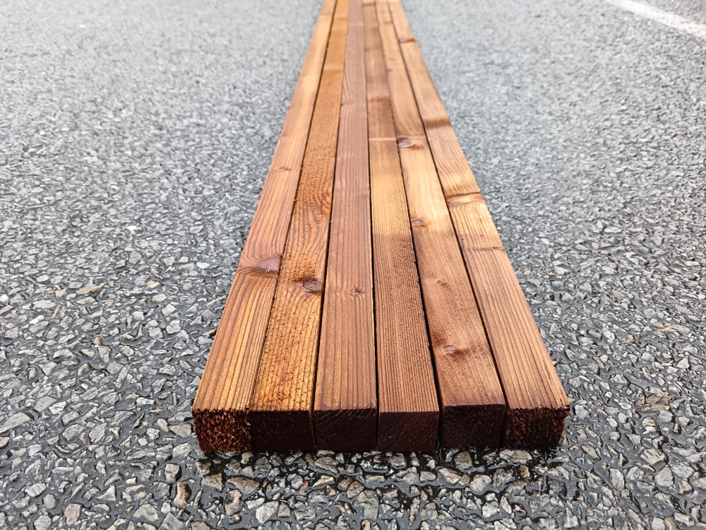 Tasseau douglas classe 3 marron - 30x30 - L=3m