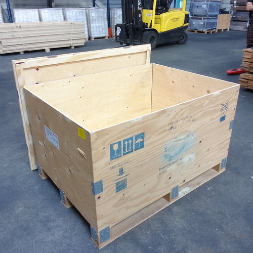 Grande caisse marron