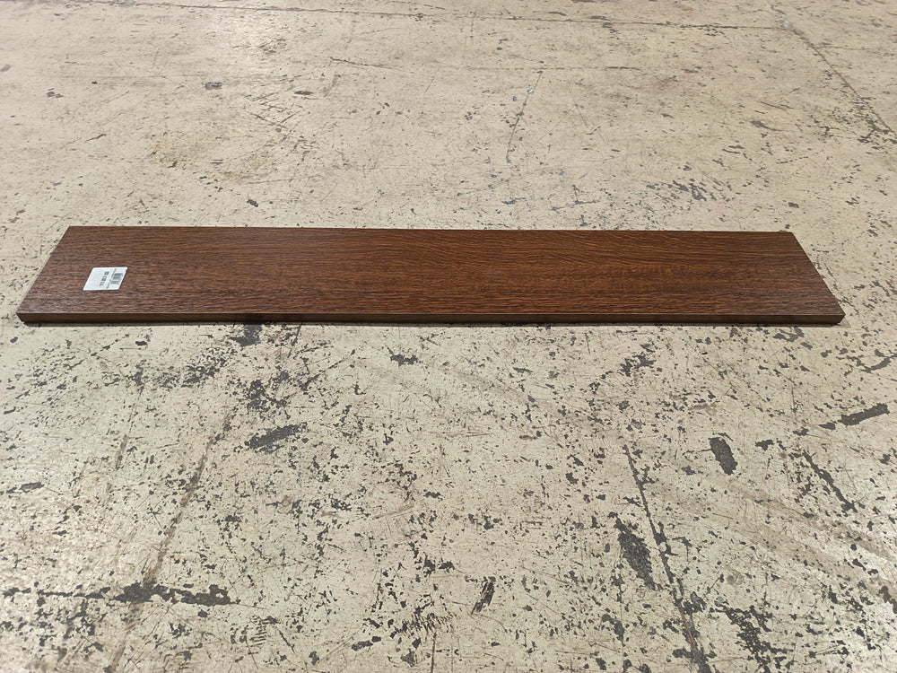 Tablette chêne foncé aggloméré - 1200 x 200 x 18 mm