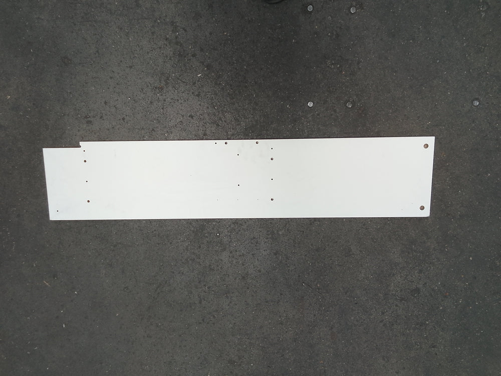 Tablette aggloméré blanc - 1205 x 250 x 20 mm