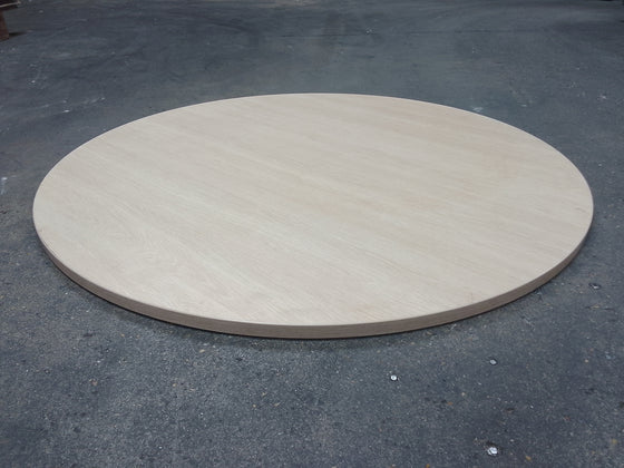 Plan de travail aggloméré décor bois variés - Diamètre 1200 mm table ronde