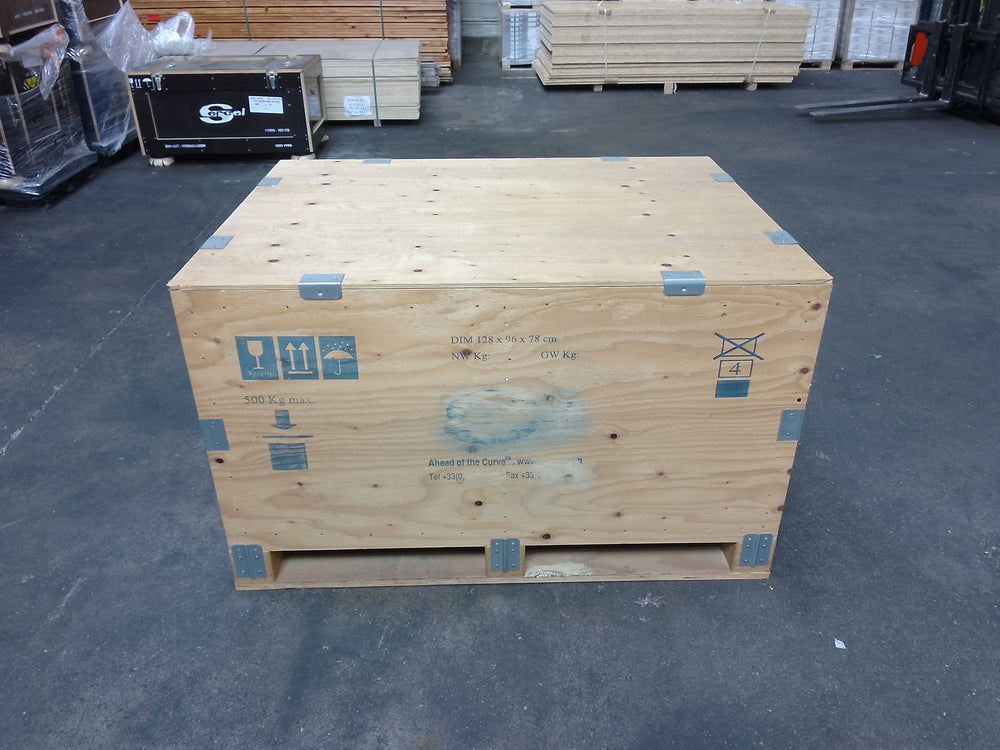 Grande caisse marron