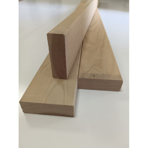 Tasseau décoratif pin bois massif abouté - 20 x 60 - L=1.2m teinte naturel