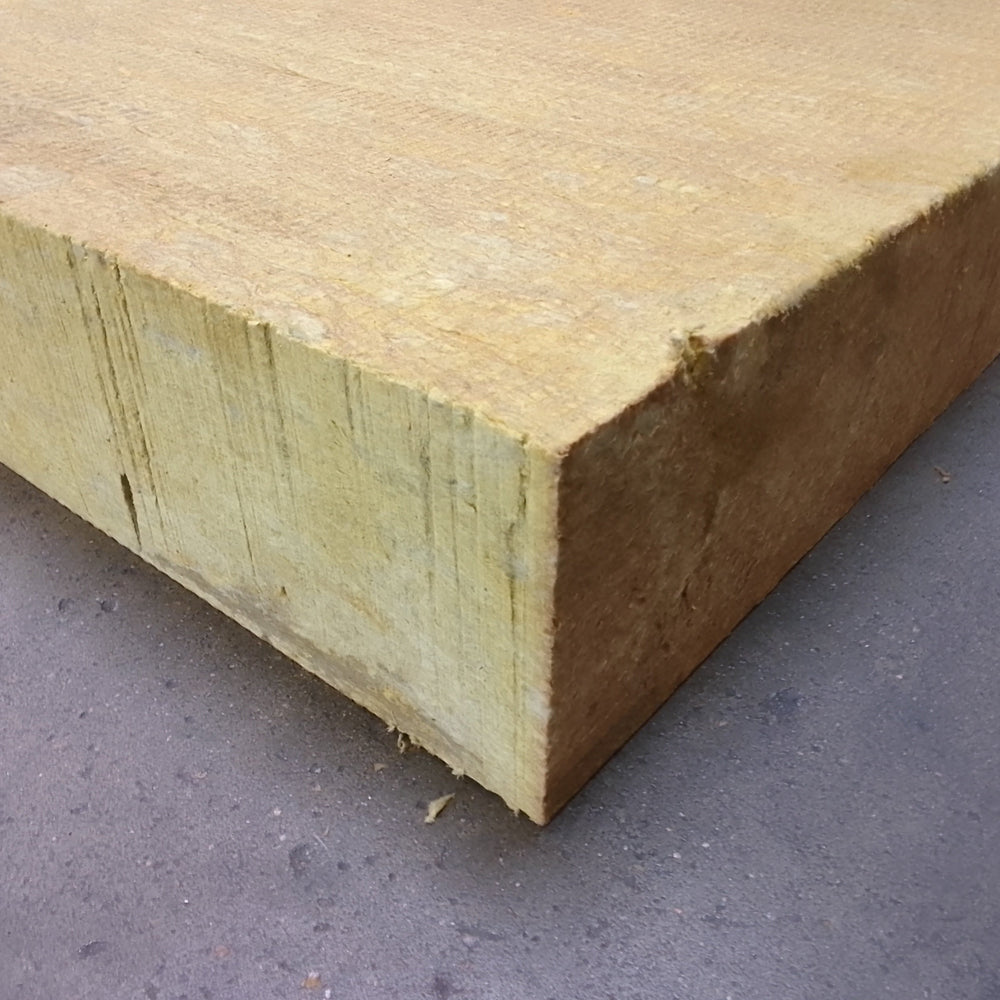Panneau laine de roche vert - 1200 x 1000 mm - Ep=170mm - ROCKWOOL (Rockacier CNU)