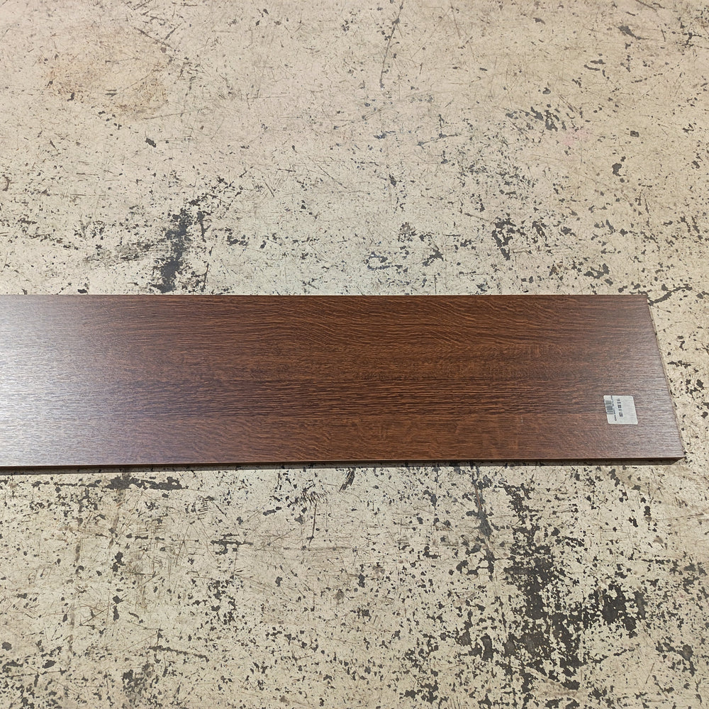 Tablette chêne foncé aggloméré - 1200 x 300 x 18 mm