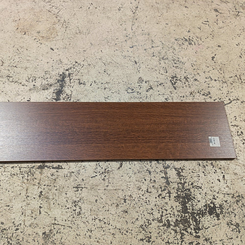 Tablette chêne foncé aggloméré - 1200 x 300 x 18 mm