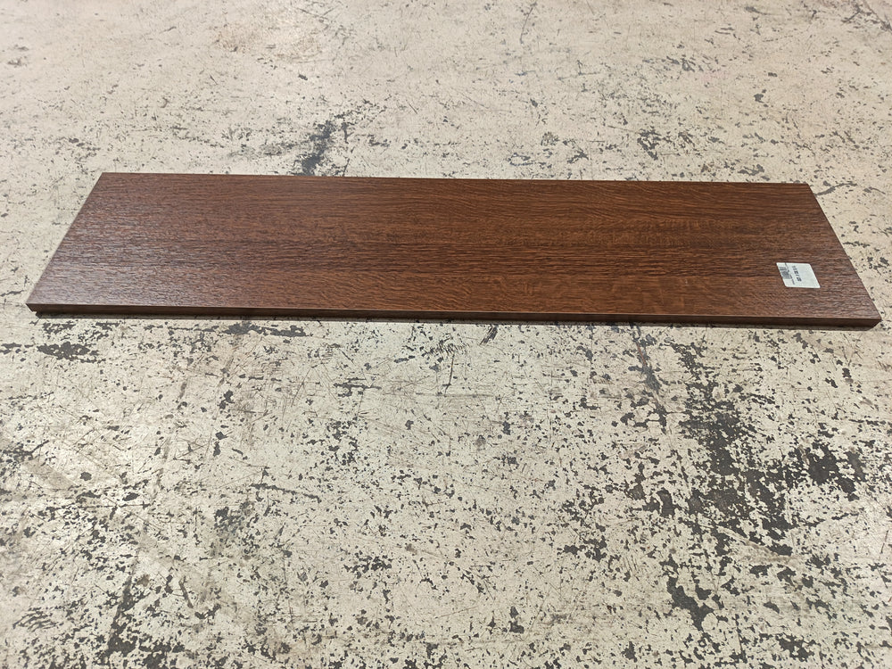 Tablette chêne foncé aggloméré - 1200 x 300 x 18 mm