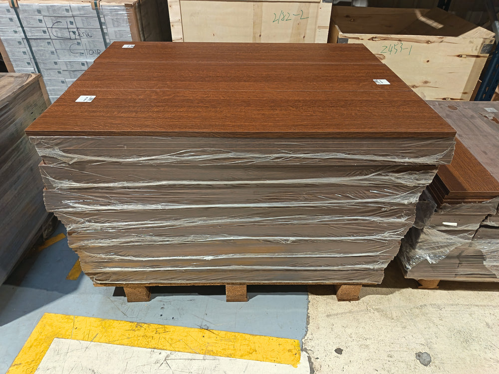 Tablette chêne foncé aggloméré - 1200 x 300 x 18 mm