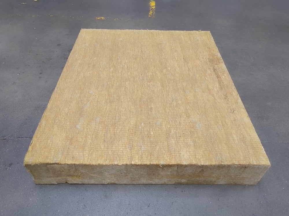Panneau laine de roche vert - 1200 x 1000 mm - Ep=170mm - ROCKWOOL (Rockacier CNU)