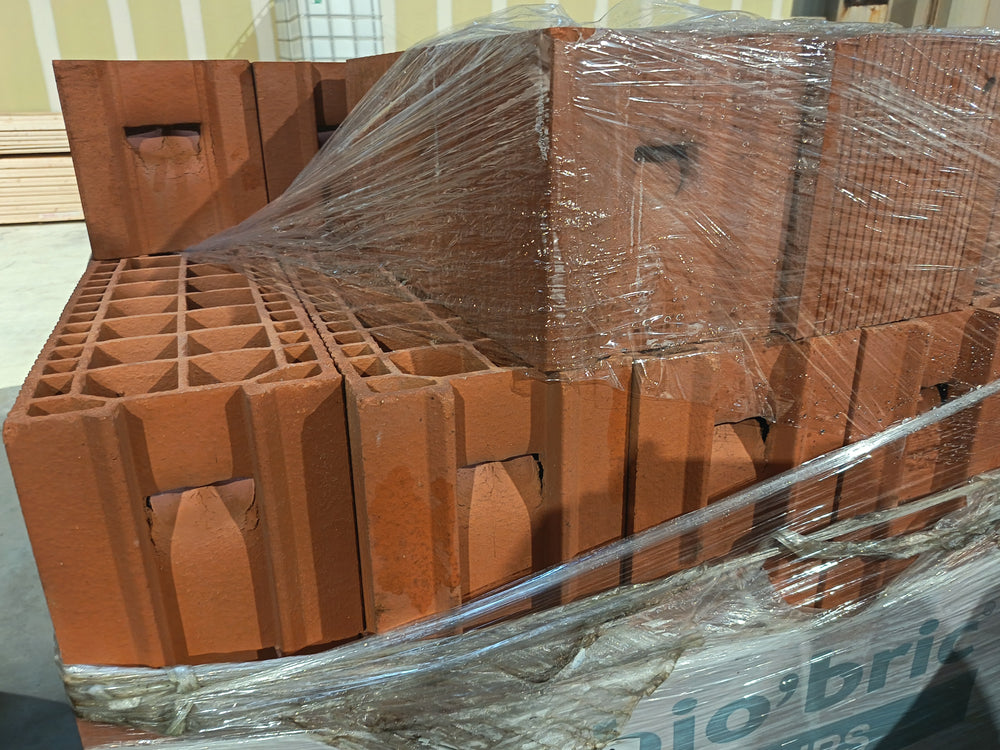 Brique terre cuite  - 500 x 200 x 310 mm - BIO'BRIC (mur)