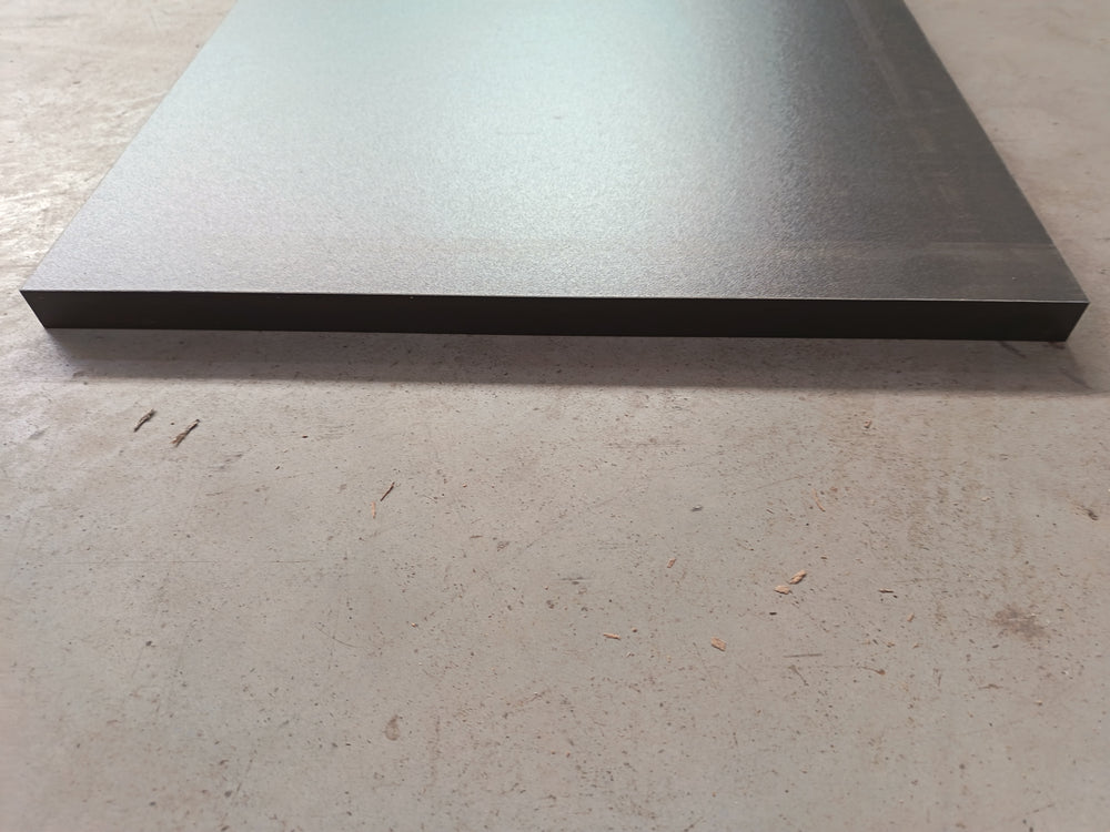 Tablette aggloméré anthracite - 1600 x 390 x 19 mm