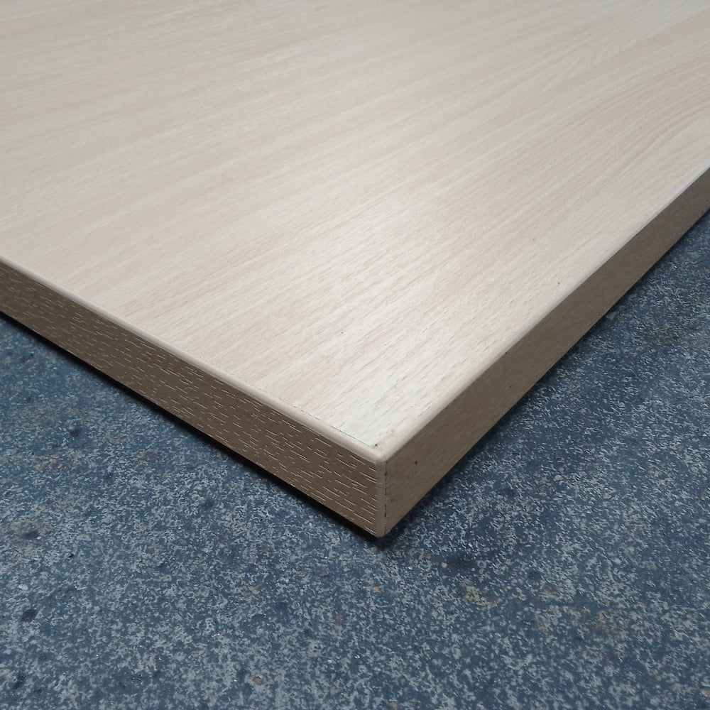 Plan de travail aggloméré décor hetre - 1200 x 800 x 27 mm