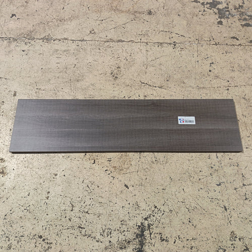 Tablette chêne gris aggloméré - 1200 x 300 x 18 mm