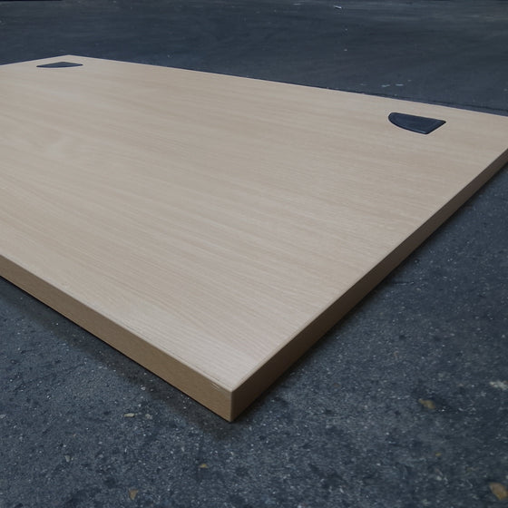 Plan de travail aggloméré décor hetre - 1200 x 800 x 28 mm
