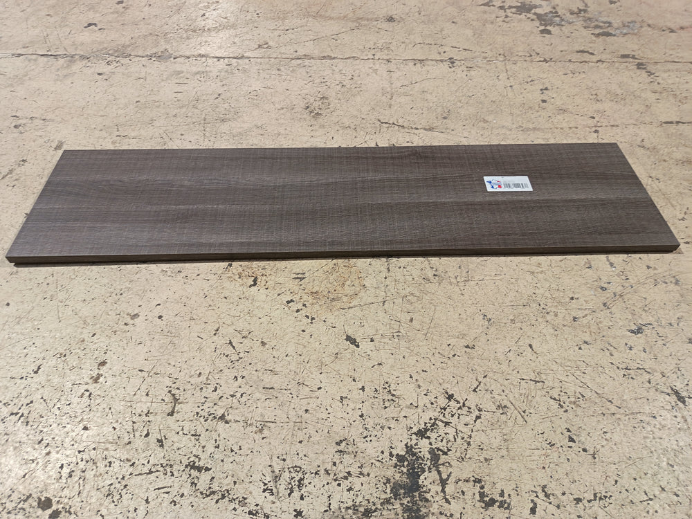 Tablette chêne gris aggloméré - 1200 x 300 x 18 mm
