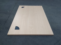 Plan de travail aggloméré décor hetre - 1200 x 800 x 28 mm