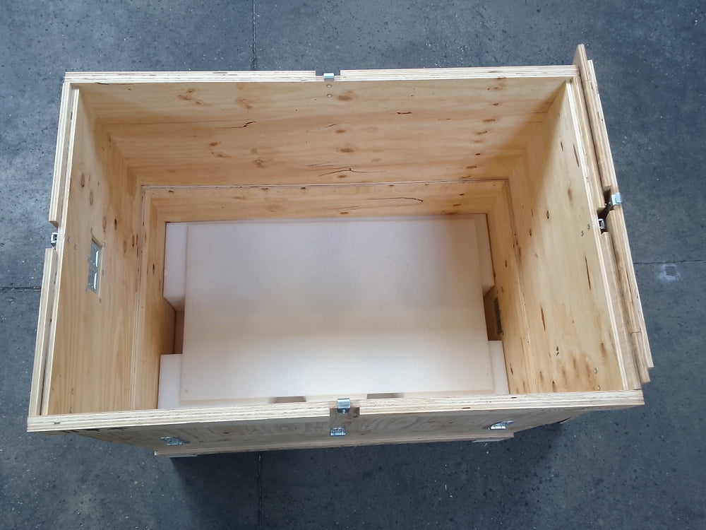 Caisse bois 2 niveaux  - 1200 x 800 x 1180 mm