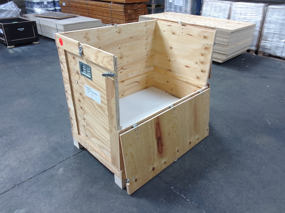 Caisse bois 2 niveaux  - 1200 x 800 x 1180 mm