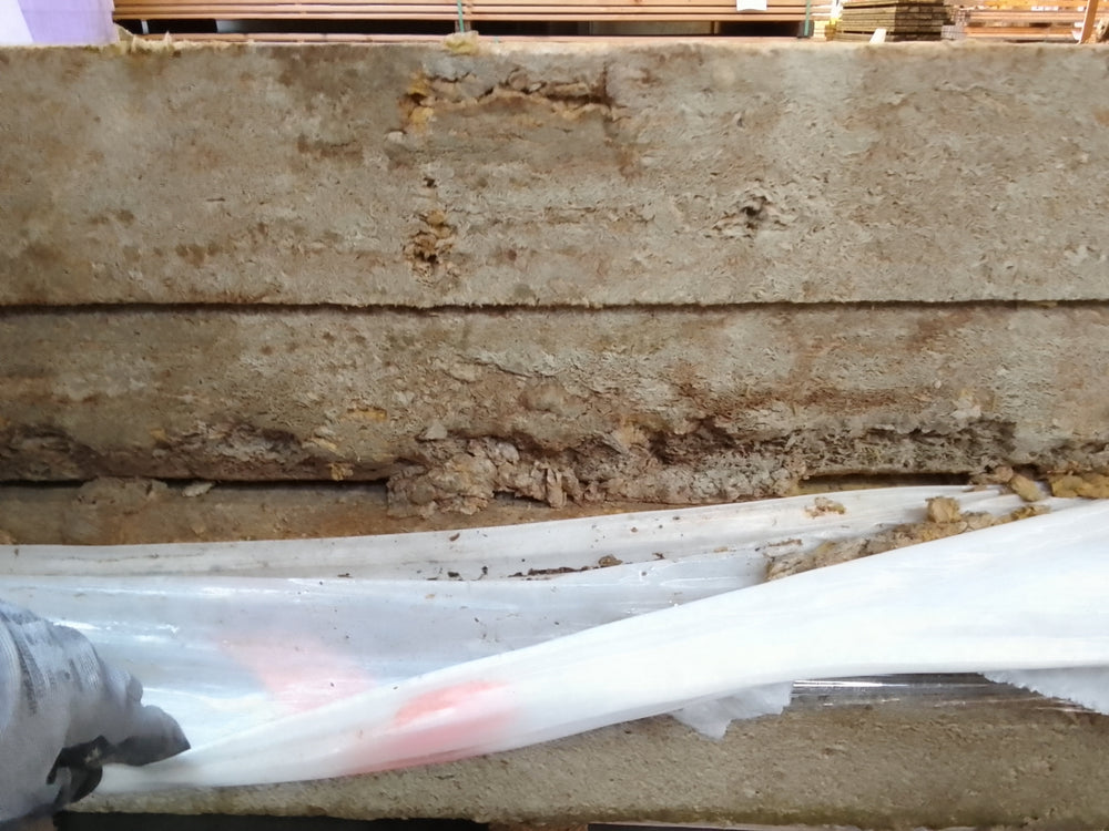 Panneau laine de roche vert - 1200 x 1000 mm - Ep=130mm - KNAUF (Smartroof)