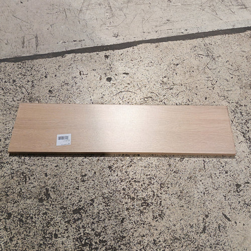 Tablette chêne clair aggloméré - 800 x 200 x 18 mm