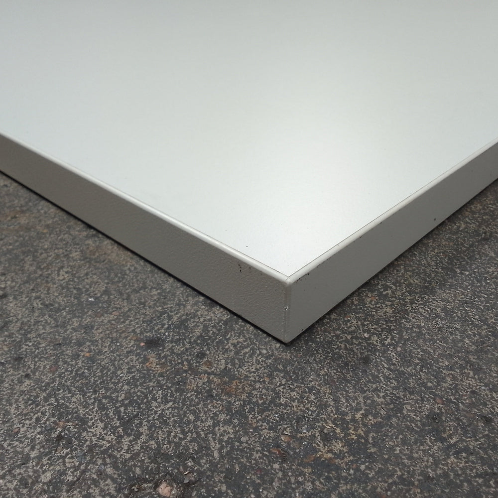 Plan de travail aggloméré décor gris clair - 1200 x 800 x 27 mm